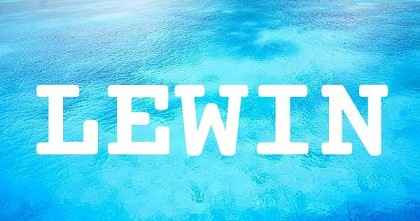 LEWIN英文名字意義