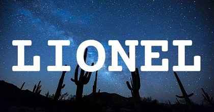 LIONEL英文名字意義