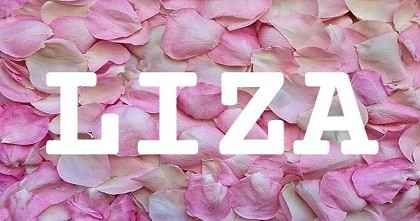 LIZA英文名字意義