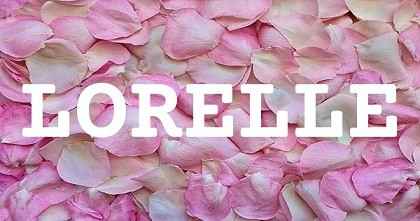LORELLE英文名字意義