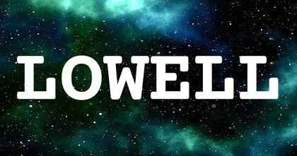 LOWELL英文名字意義