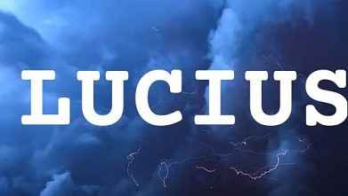 LUCIUS英文名字意義