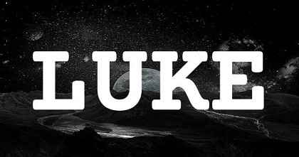 LUKE英文名字意義