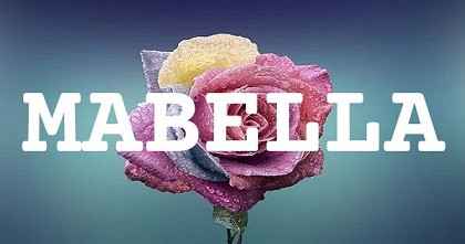 MABELLA英文名字意義