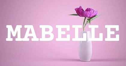 MABELLE英文名字意義