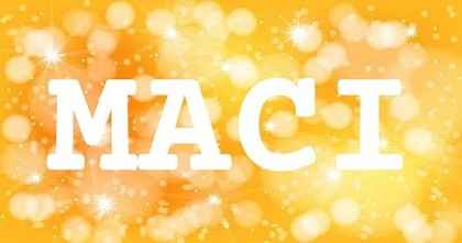 MACI英文名字意義