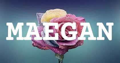 MAEGAN英文名字意義
