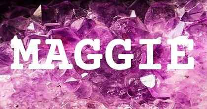 MAGGIE英文名字意義