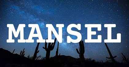 MANSEL英文名字意義