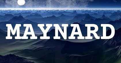 MAYNARD英文名字意義
