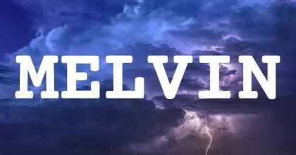 MELVIN英文名字意義