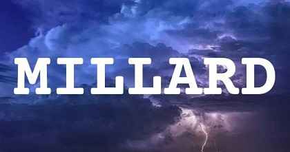 MILLARD英文名字意義