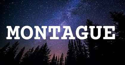 MONTAGUE英文名字意義