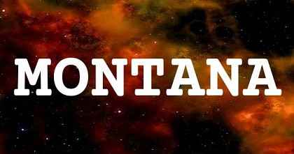 MONTANA英文名字意義