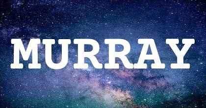 MURRAY英文名字意義
