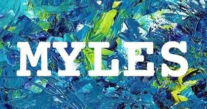 MYLES英文名字意義