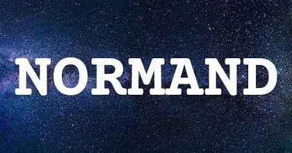 NORMAND英文名字意義