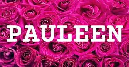PAULEEN英文名字意義