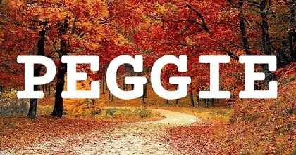 PEGGIE英文名字意義