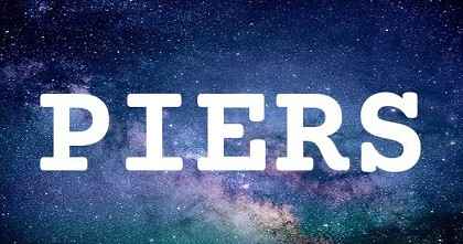 PIERS英文名字意義
