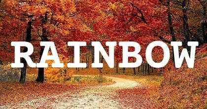 RAINBOW英文名字意義