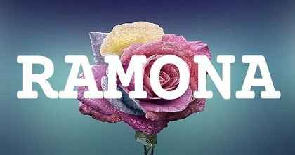 RAMONA英文名字意義