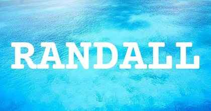 RANDALL英文名字意義