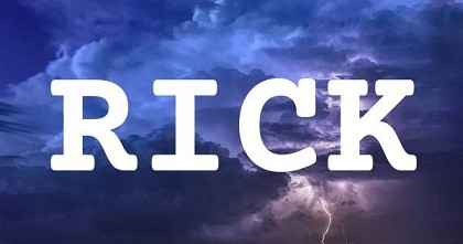 RICK英文名字意義