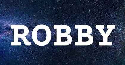 ROBBY英文名字意義