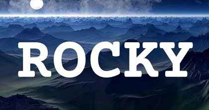 ROCKY英文名字意義