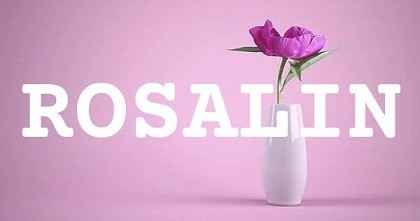 ROSALIN英文名字意義