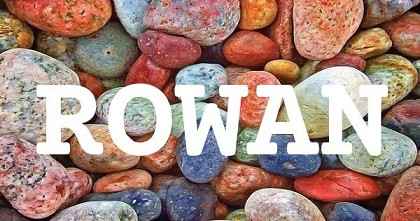 ROWAN英文名字意義