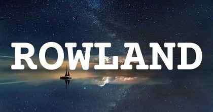 ROWLAND英文名字意義