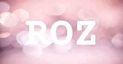ROZ英文名字意義