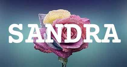 SANDRA英文名字意義