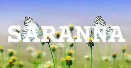 SARANNA英文名字意義