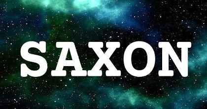 SAXON英文名字意義