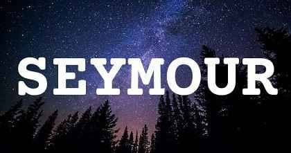 SEYMOUR英文名字意義