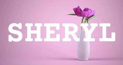 SHERYL英文名字意義