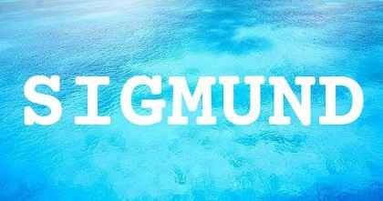 SIGMUND英文名字意義