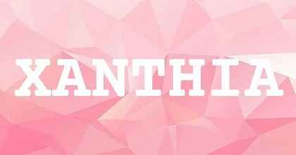 XANTHIA英文名字意義