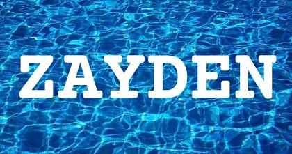 ZAYDEN英文名字意義